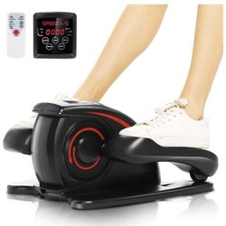 ANCHEER Under Desk Elliptical Machine - Quiet Pedal Exerciser 