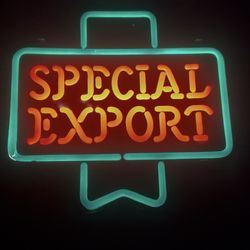 Vintage Special Export Beer Lighted Bar Sign - Working Condition