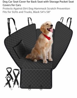 dog car seat cover