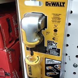 DEWALT 2 - PIECE RIGHT ANGLE ATTACHMENT 