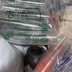 100 PCS Halloween Party Cups 16 oz halloween plastic cups 16 oz Assorted Colors