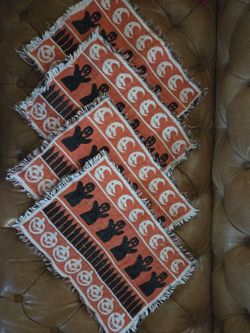 Halloween Reversable Placemats - 4