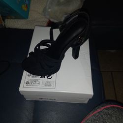Black High Heels Size 37