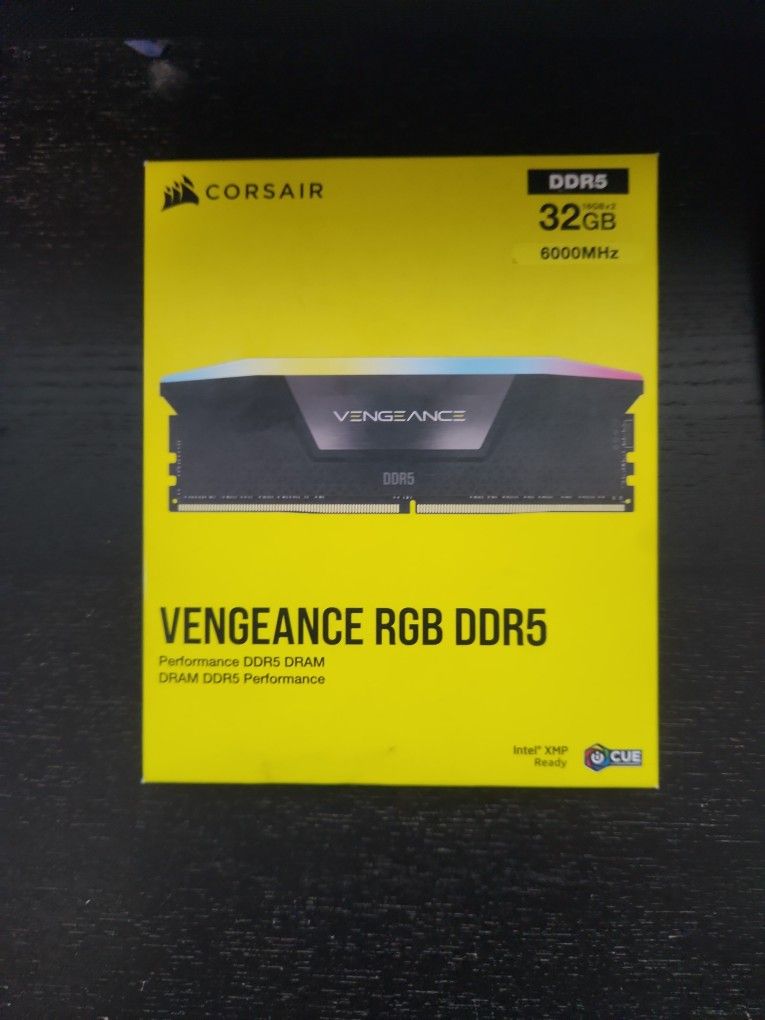 Corsair Vengeance 32gb ddr5 RAM( new open box)