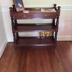 1860s- 3-tiered English Table
