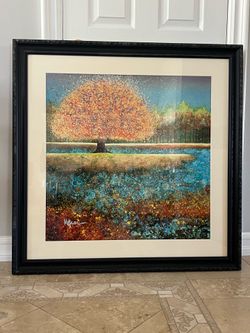 Framed artwork
