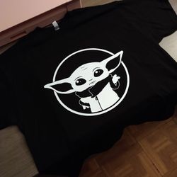 Baby yoda Custom T-shirt