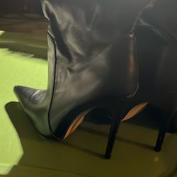 Knee Length  Stiletto Boots