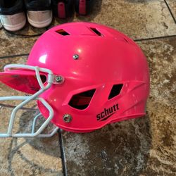 Pink Softball Helmet 