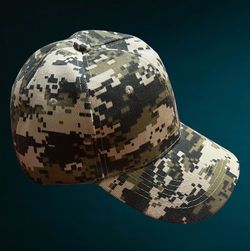 Unisex Digital Camouflage Baseball Cap Sport Outdoor Camo Cap Hat Green
