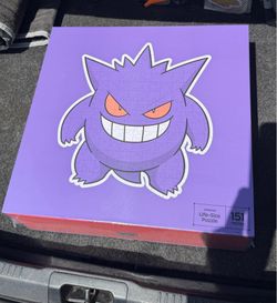 Target Pokémon Gengar Life-Size Jigsaw Puzzle 151 Pieces Sealed With A Tear
