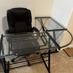 Office/work Desk And Chair