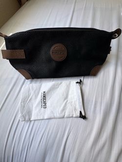 Manscaped The Shed Mens Premium Quality Toiletry Bag Leather Kit