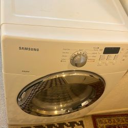White Samsung Steam Dryer