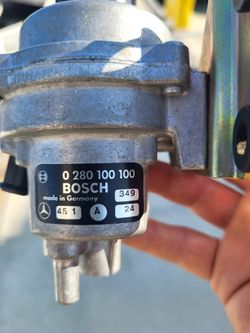 MERCEDES PRE-OWNED D-JETRONIC MANIFOLD PRESSURE SENSOR BOSCH 0(contact info removed)00

