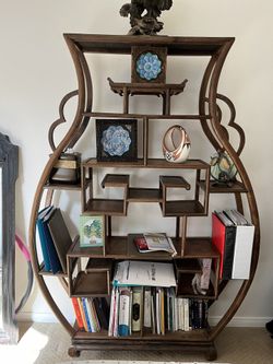 Antique Curved Shelf