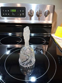 Beautiful crystal wedding bell