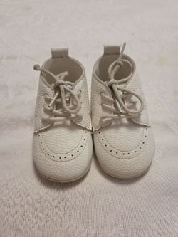 Baby white shoes