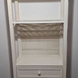 Braxton Culler White Book Case With Draw