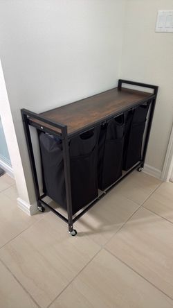 Laundry Sorter with Folding Top