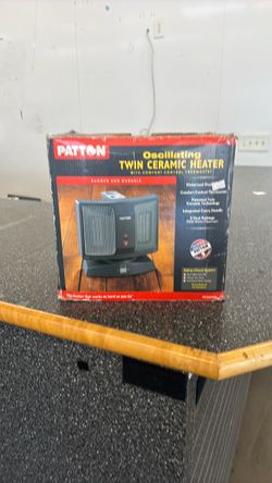 Patton Oscillating Twin Ceramic Heater
