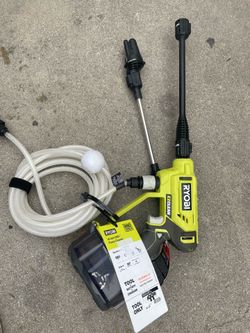 RYOBI ONE+ HP 18V Brushless EZClean 320 PSI 0.7 GPM Cordless Cold Water Power Cleaner (Tool Only) Question
