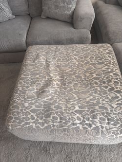 Two sofas w/ottoman