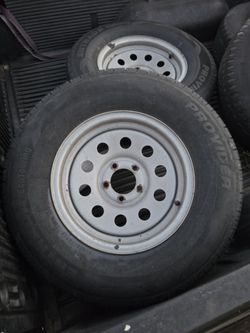 Wheel and tire