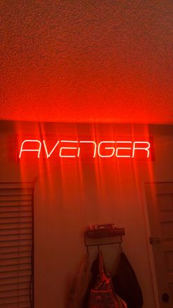 Dodge Avenger Neon Light Up Sign