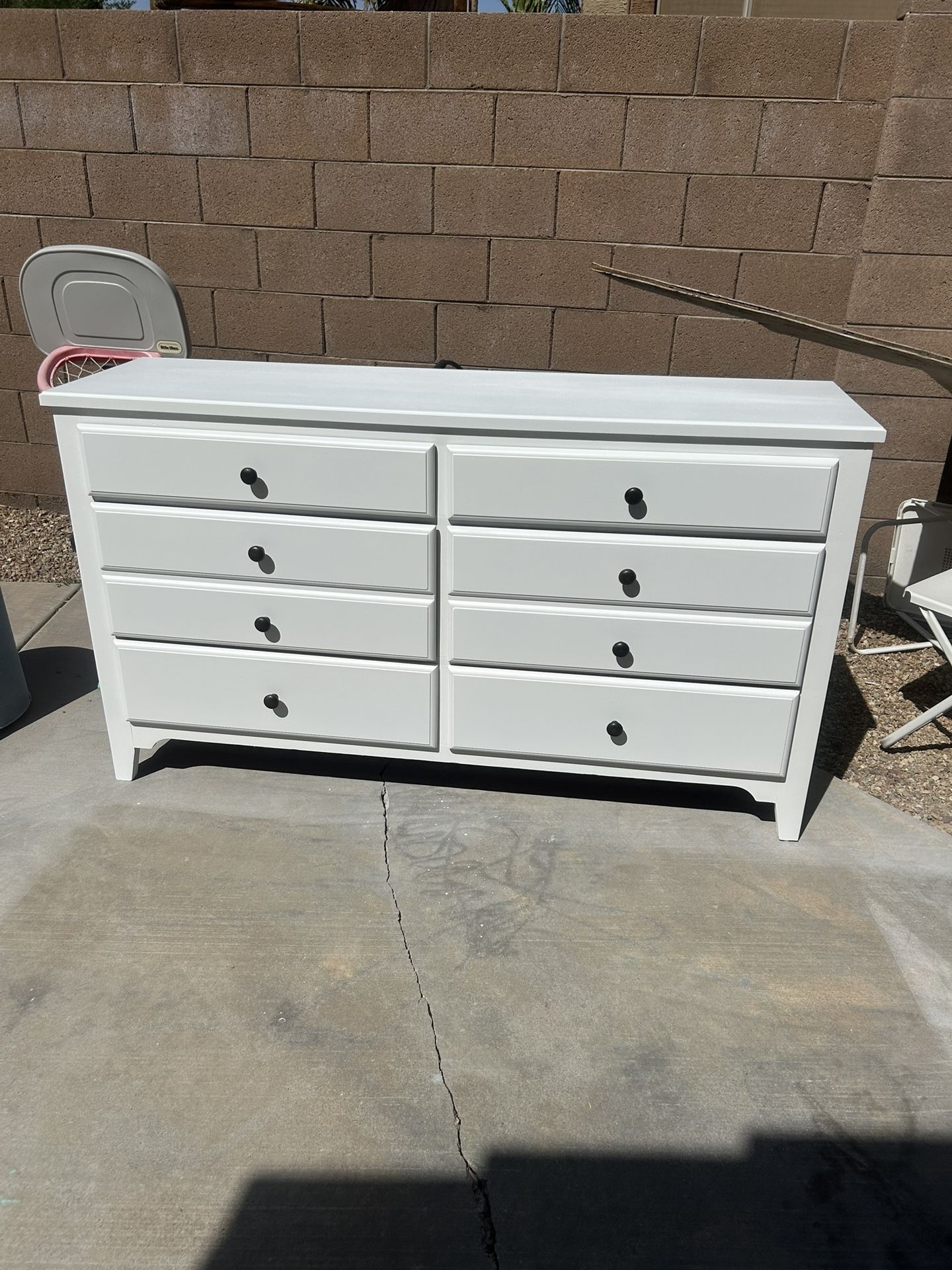 White Dresser