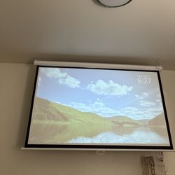Projector And Screen