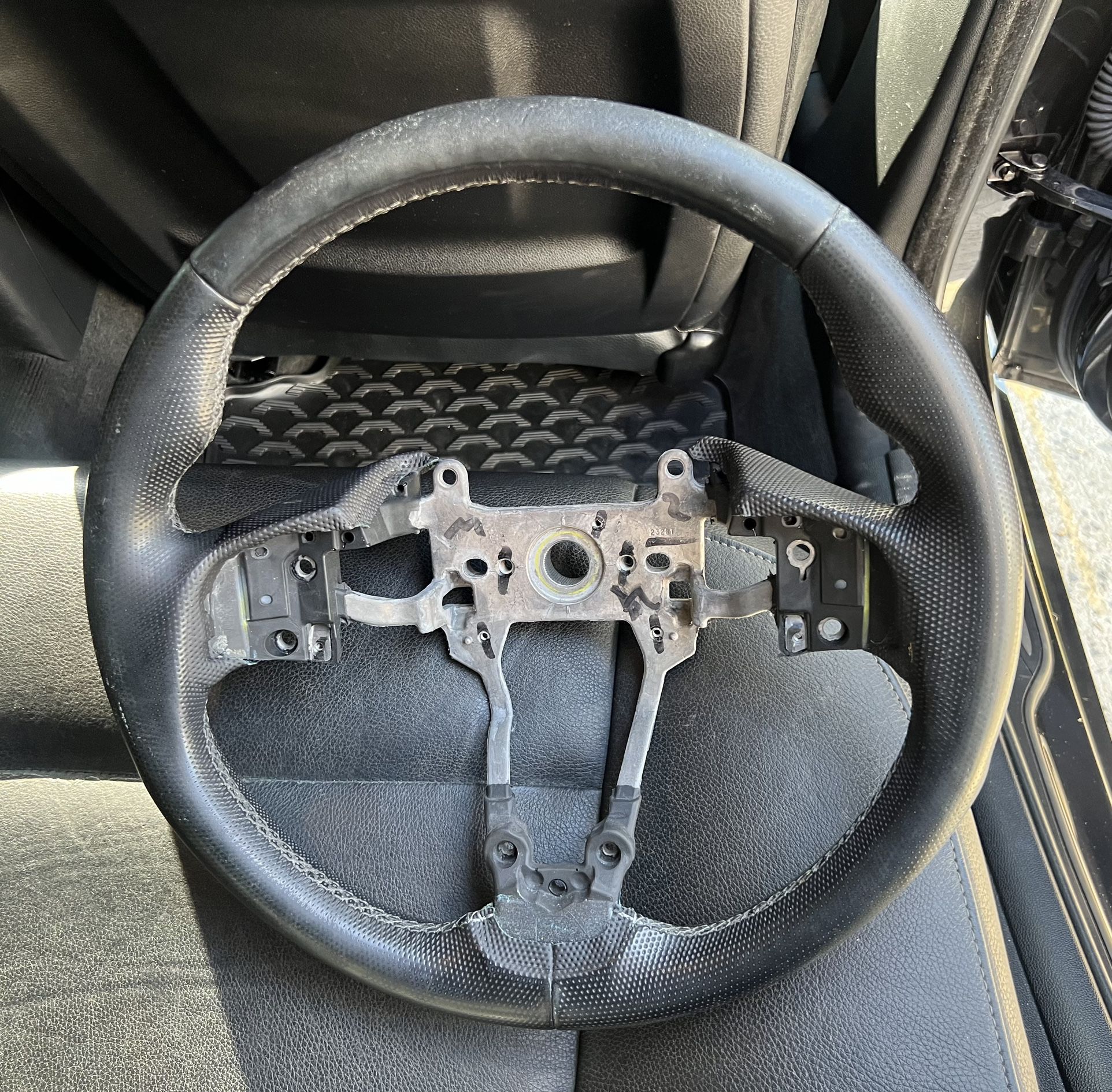 Acura MDX A Spec steering wheel 