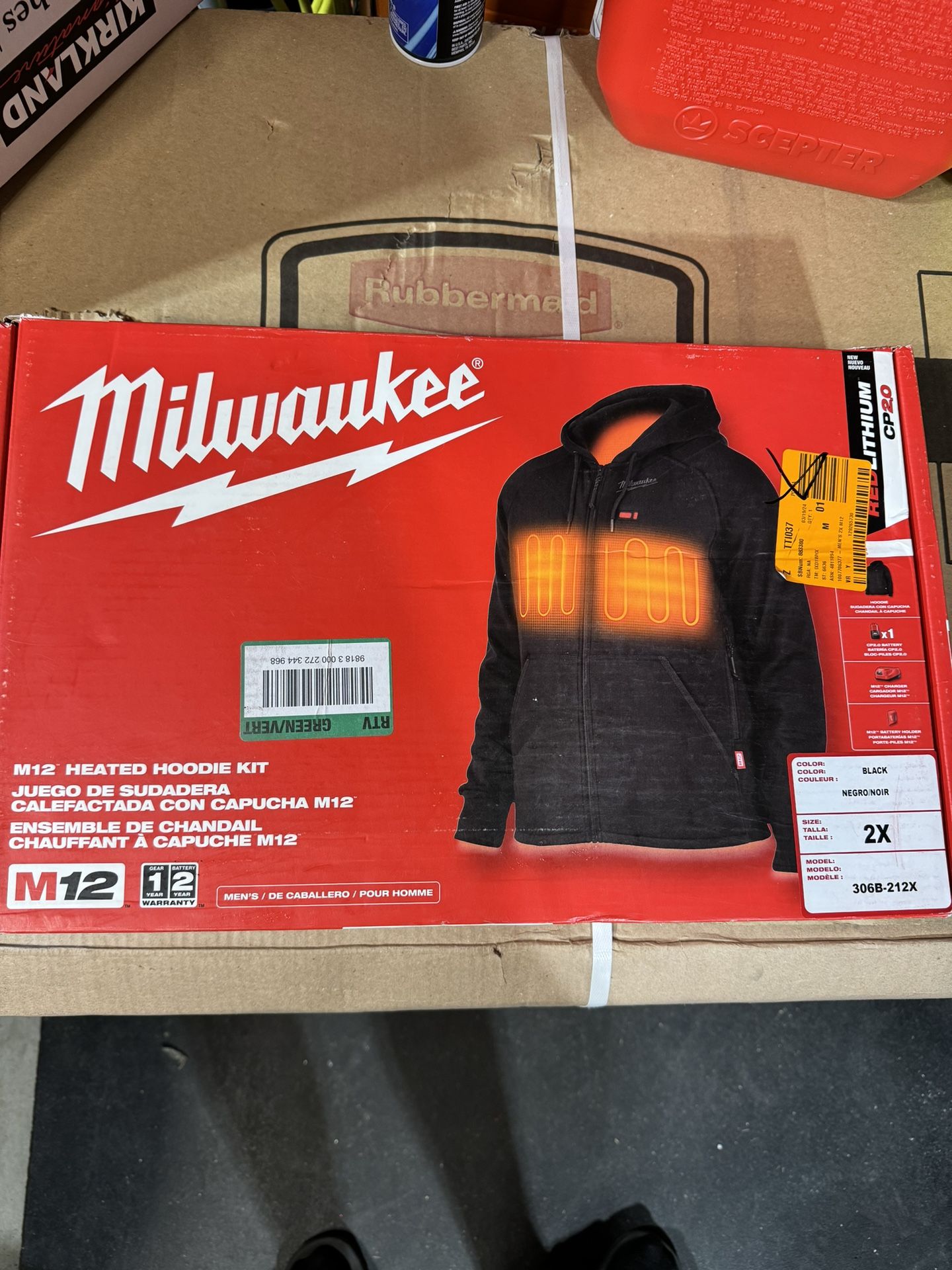 Milwaukee M12 Jacket Hoodie