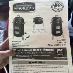 (2 In 1) Electric Smoker; New In Box 5030 Southern Country Smokers!