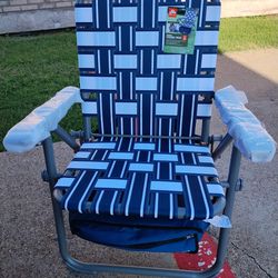 Ozark Trail Folding Web Chair with Cooler