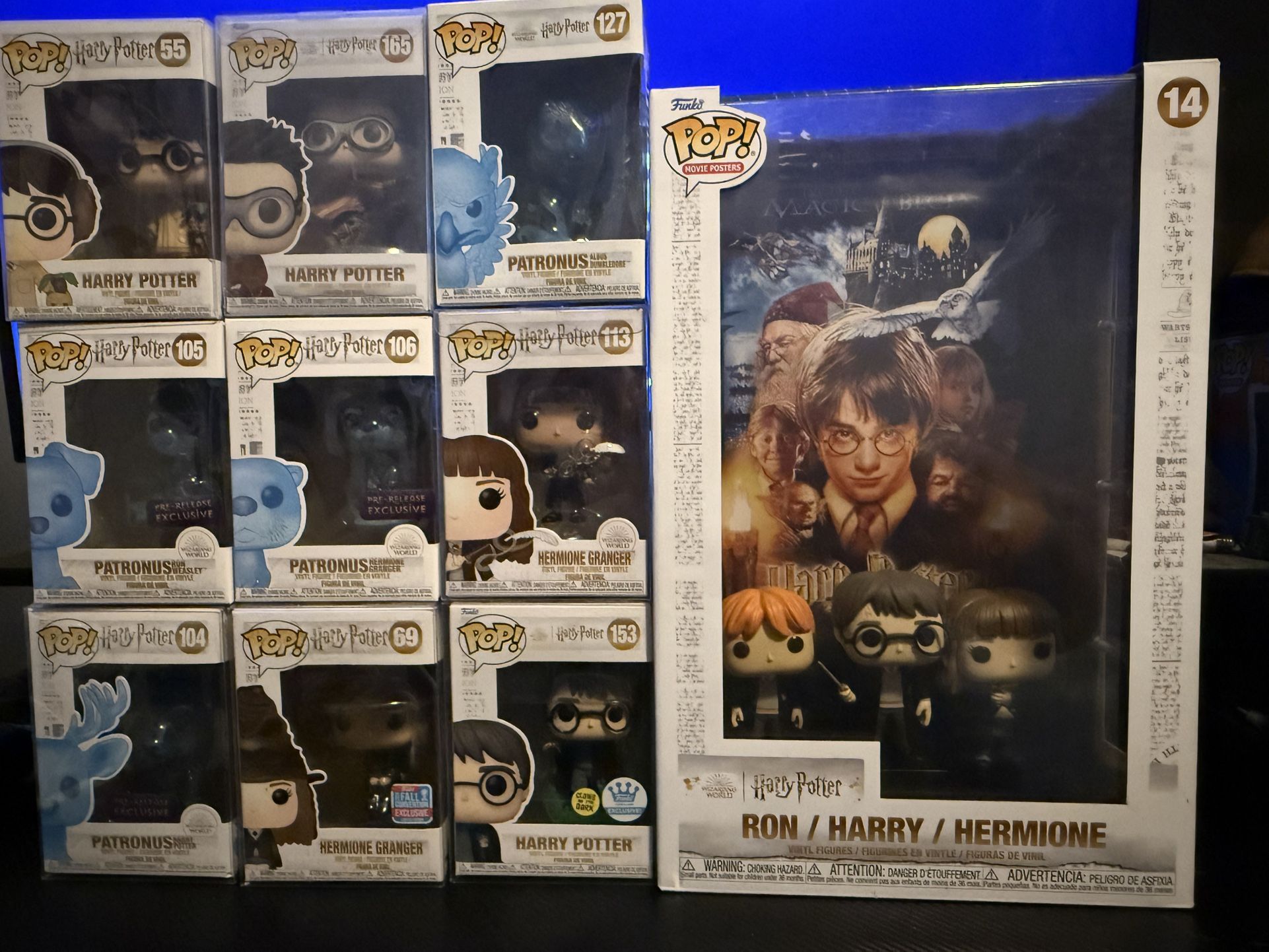 Harry Potter Funko Lot 150$