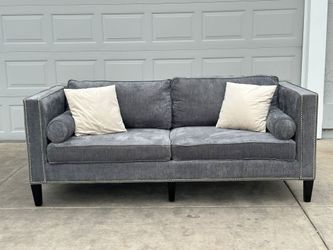Free Delivery/ Velvet Sofa Cooper