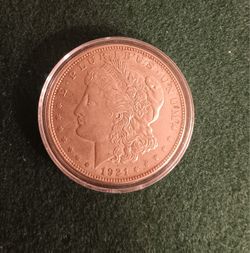 1921 Morgan Silver Dollar 