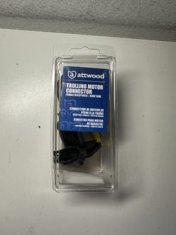 Attwood 7648-7 Trolling Motor Connector, Female, 3 Wire Harness, 10gauge