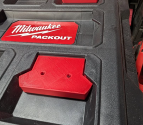 Milwaukee PACKOUT Case Mount – 3D Printed Adapter