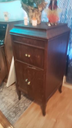Antique grafonola case