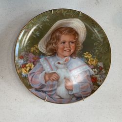 Easter morning collector plate by Sandra KUCK