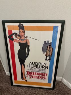 Breakfast at Tiffany's Framed Movie Poster