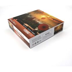 NRUAS Puzzles for Adults 1000 Piece Girl at Sunset Jigsaw Puzzles for Kids