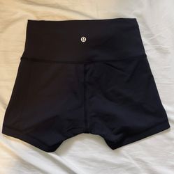 Lululemon Athletica Midnight Black Bike Shorts