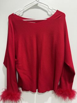 Red Fancy Blouse