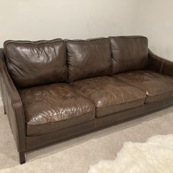 Leather Sofa 