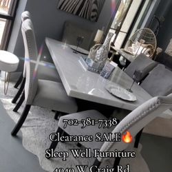 🇺🇸 ✨️ Dining Table Chair Sets! Furniture Sectionals, Queen Bedrooms Avail