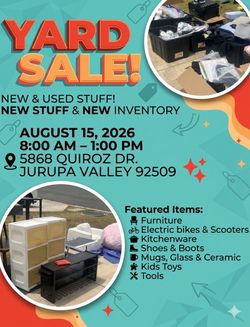 Yard sale