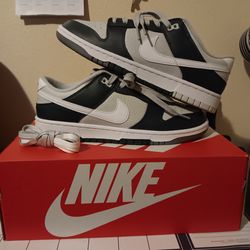 Nike Dunk Low Retro PRM "Split Deep Jungle " Brand New, mens 9.5